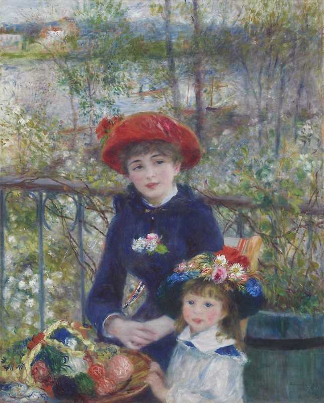 پازل Tow Sisters On the Terrace 26114 1000pcs
