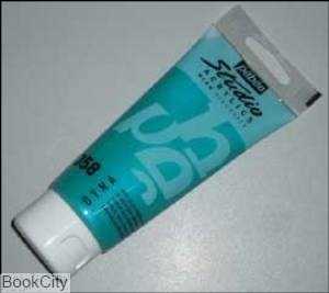 رنگ آکریلیک Pebeo 832358 100ml Iridescent Green Blue 358
