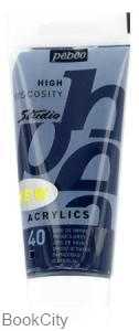 رنگ آکریلیک Pebeo 831040 100ml Gris De Payne 40