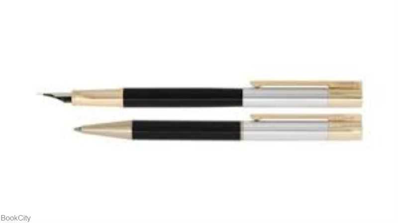 خودکار و خودنویس نیمه مشکی گیره طلا EUROPEN Flash