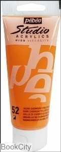رنگ آکریلیک Pebeo 831052 100ml Dark Cadmium Yellow Hue 52