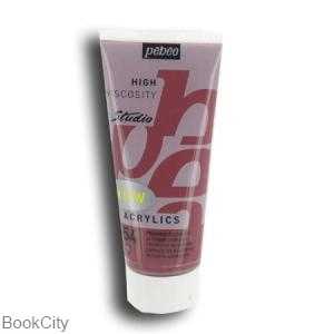 رنگ آکریلیک Pebeo 831054 100ml Alzarin Crimson 54