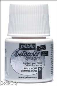 رنگ پارچه مات Pebeo 295044 45ml Shimmer Pearl 44