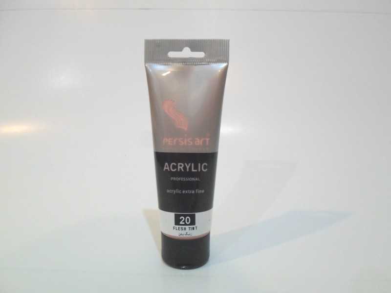 رنگ آکریلیک Persis art Flesh Tint 20 75ml