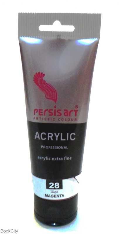 رنگ آکریلیک Persis art Magenta 28 75ml