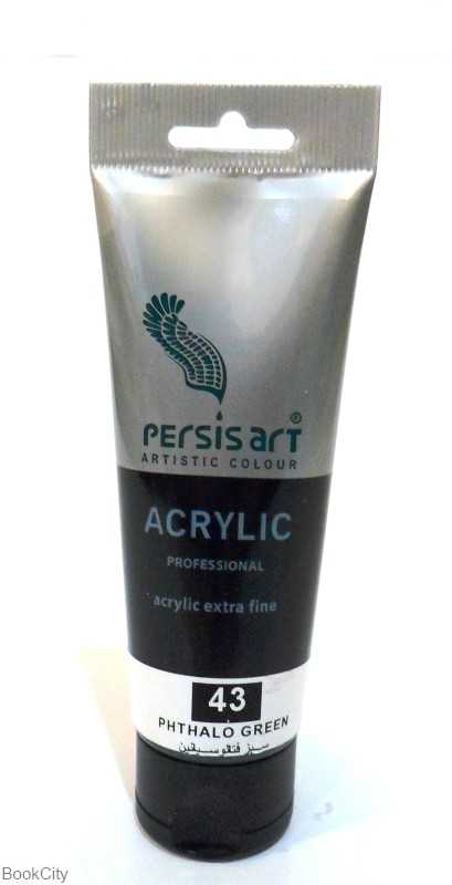 رنگ آکریلیک Persis art Phthalo Green 43 75ml