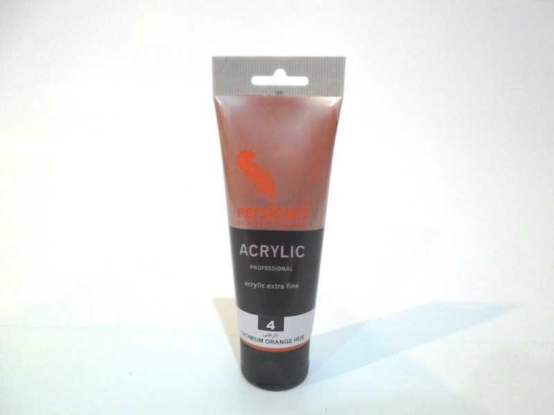 رنگ آکریلیک Persis art Cadmium Orange Hue 4 75ml