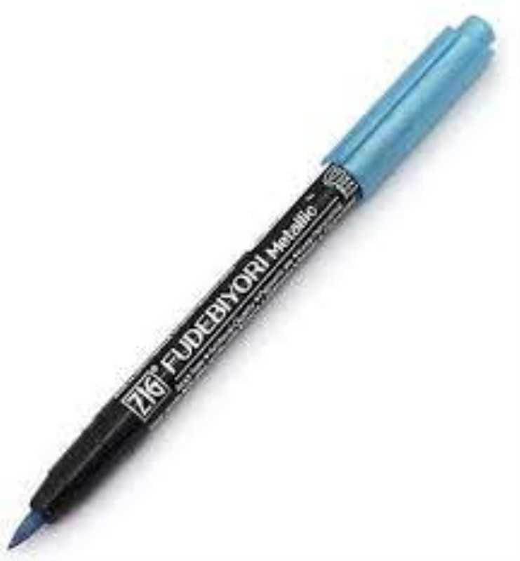 ماژیک آبی متالیک ZIG- KURECOLOR CBK-55MT
