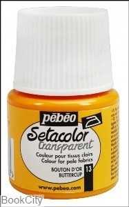 رنگ پارچه شفاف Pebeo 329013 45ml Butter Cup 13