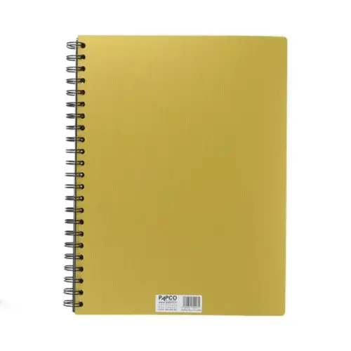 دفتر 120 برگ رحلی متالیک PAPCO NB-645BC - 0