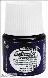 رنگ پارچه شفاف Pebeo 329029 45m‌ Parma Violet 29