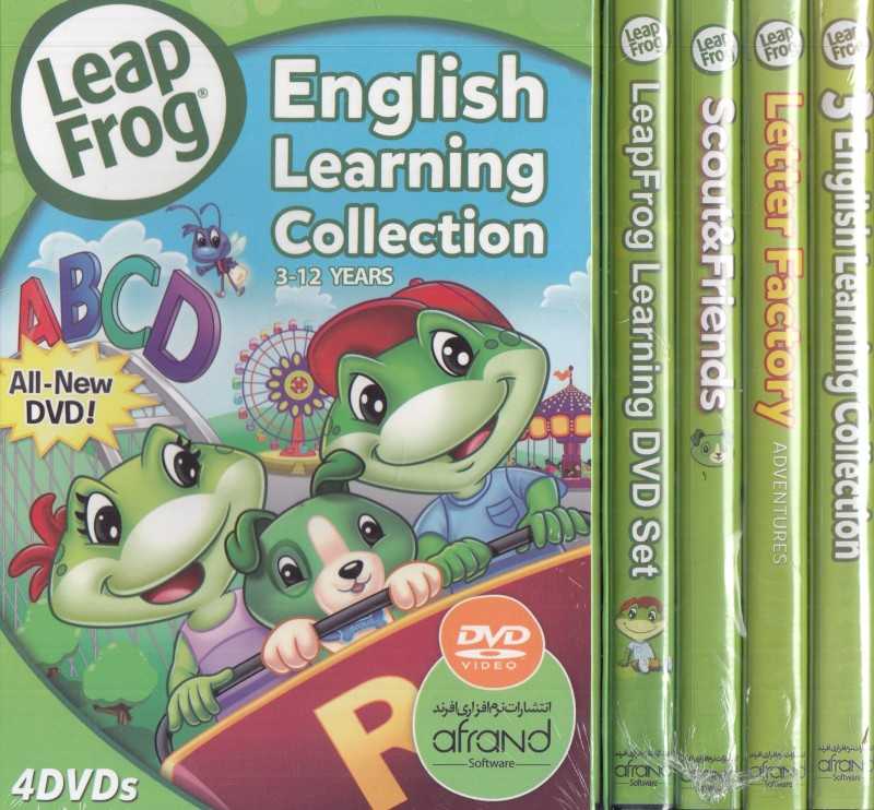 مجموعه آموزشی Leap Frog English Learning Collection 4 DVD