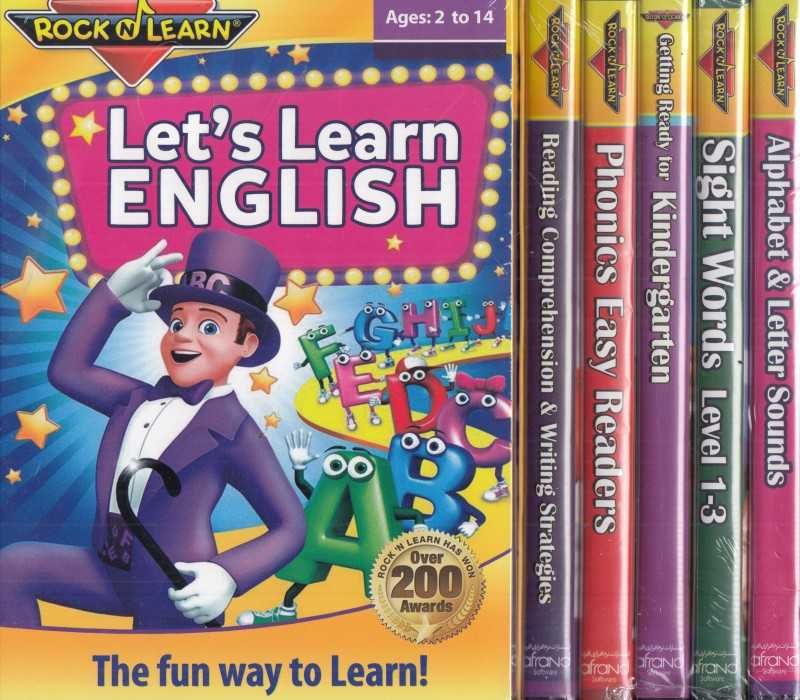 مجموعه آموزشی Lets Learn English 5 DVD