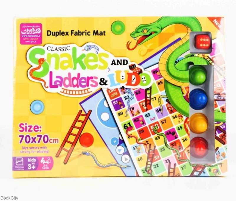 منچ و مارپله خانواده 70×70 Snakes Ladders
