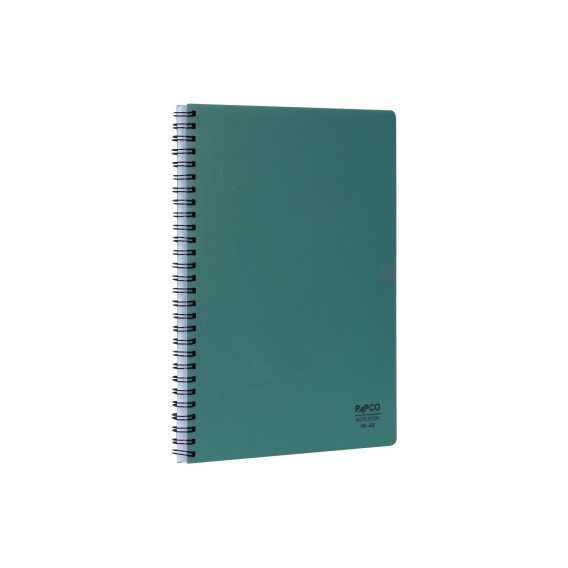 دفتر 100 برگ سیمی وزیری رنگی مات PAPCO NB-620F - 0