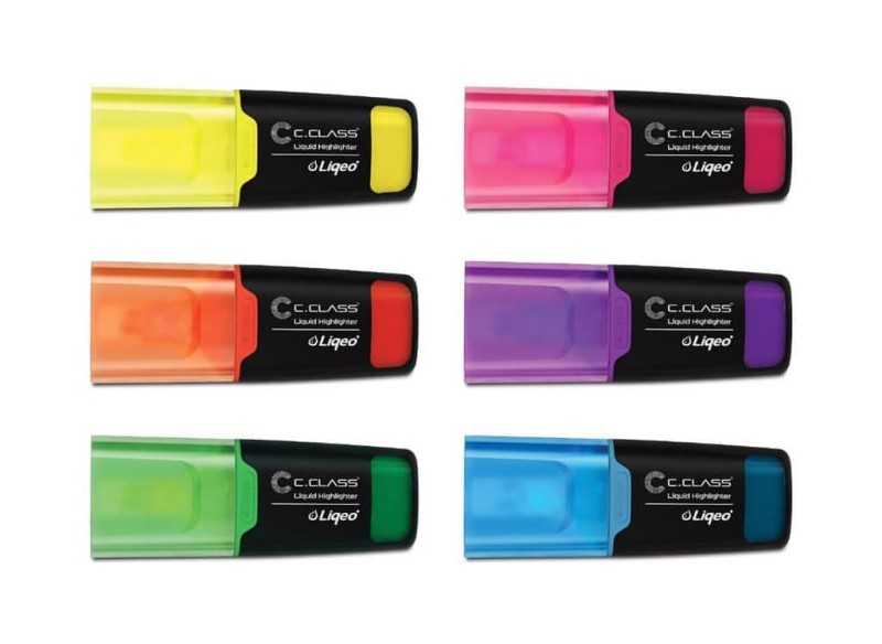 ماژیک های‌لایت مایع رنگی C CLASS H3128B - 0