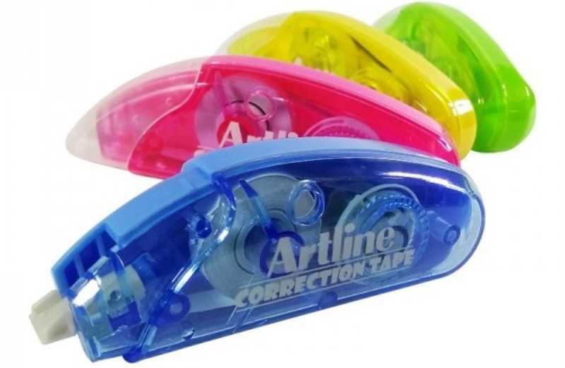 لاک غلط‌گیر نواری صورتی Artline ESYT-B5M6 6m