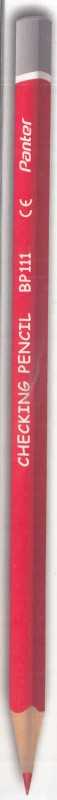 مداد قرمز 3 گوش Panter BP111 Triangular Checking Pencil