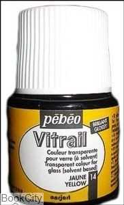 رنگ ویترای Pebeo 050014 45ml Yellow 14