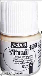 رنگ ویترای Pebeo 050020 45ml White 20