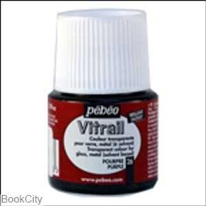 رنگ ویترای Pebeo 050026 45ml Purple 26