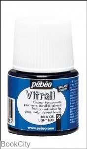 رنگ ویترای Pebeo 050036 45ml Sky Blue 36