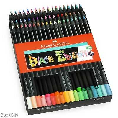 مدادرنگی 36 رنگ بدنه مشکی FABER CASTELL 116436