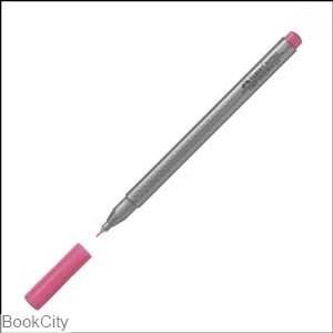 روان‌نویس صورتی نوک نمدی FABER CASTELL 1516 Grip 0.4