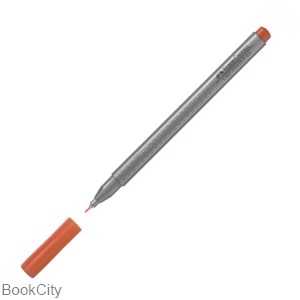 روان‌نویس نارنجی نوک نمدی FABER CASTELL 1516 Grip 0.4