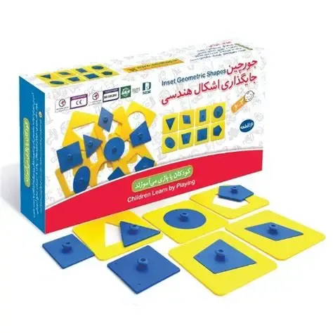 جورچین اشکال هندسی صنایع آموزشی