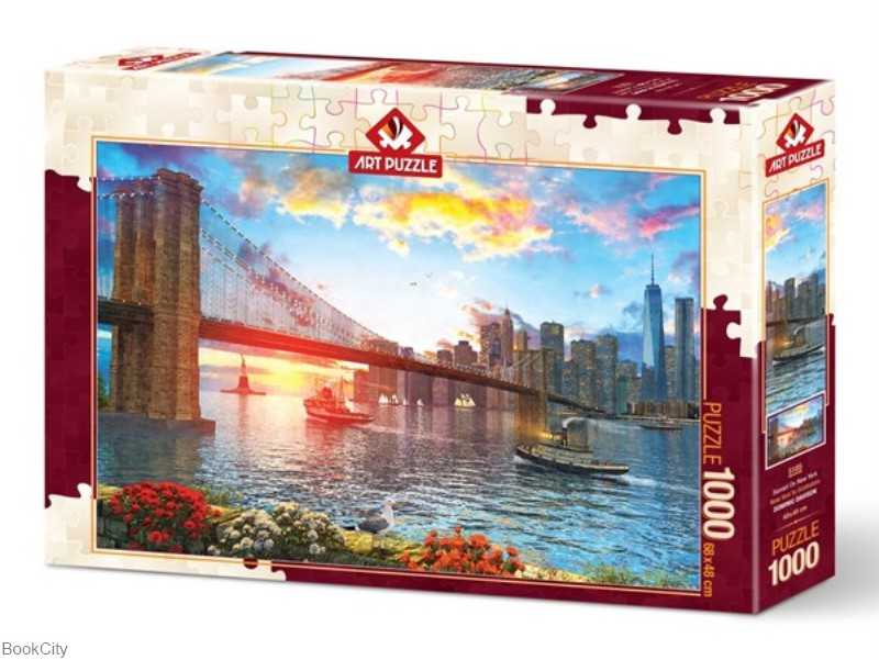 Puzzle Sunset On New York 5185 1000pcs