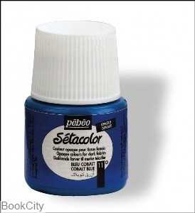 رنگ پارچه مات Pebeo 295011 45ml Cobalt Blue 11