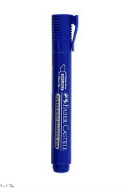ماژیک آبی نوک تخت FABER CASTELL 254251