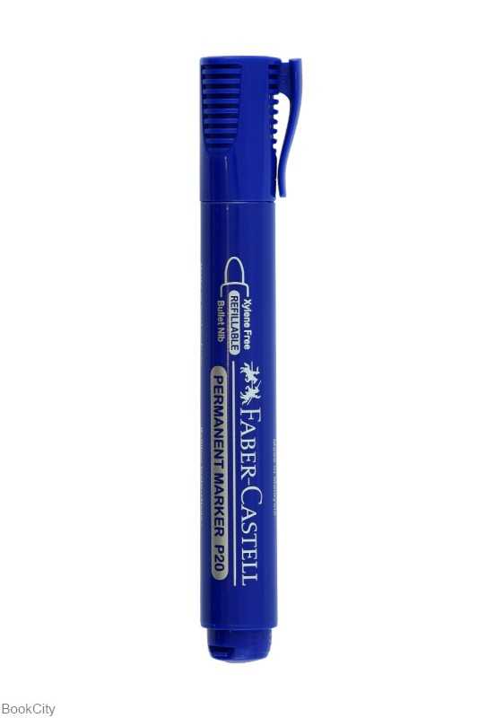 ماژیک آبی نوک گرد FABER CASTELL 254251
