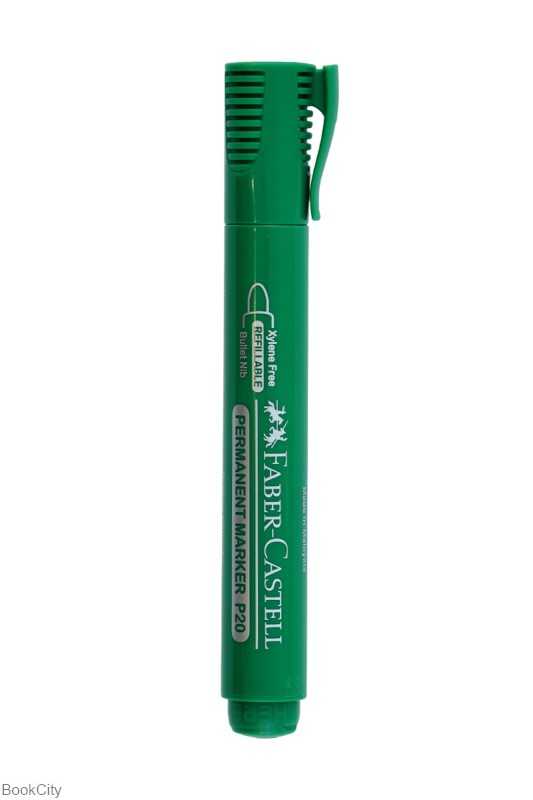 ماژیک سبز نوک گرد FABER CASTELL 254163