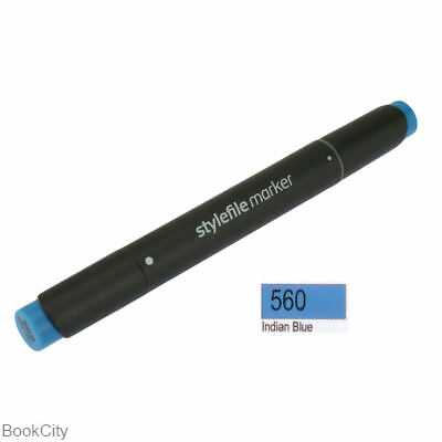 ماژیک طراحی 2 سر Quilo 560 Indian Blue