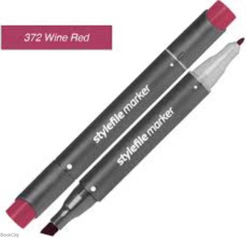 ماژیک طراحی 2 سر Quilo 372 Wine Red