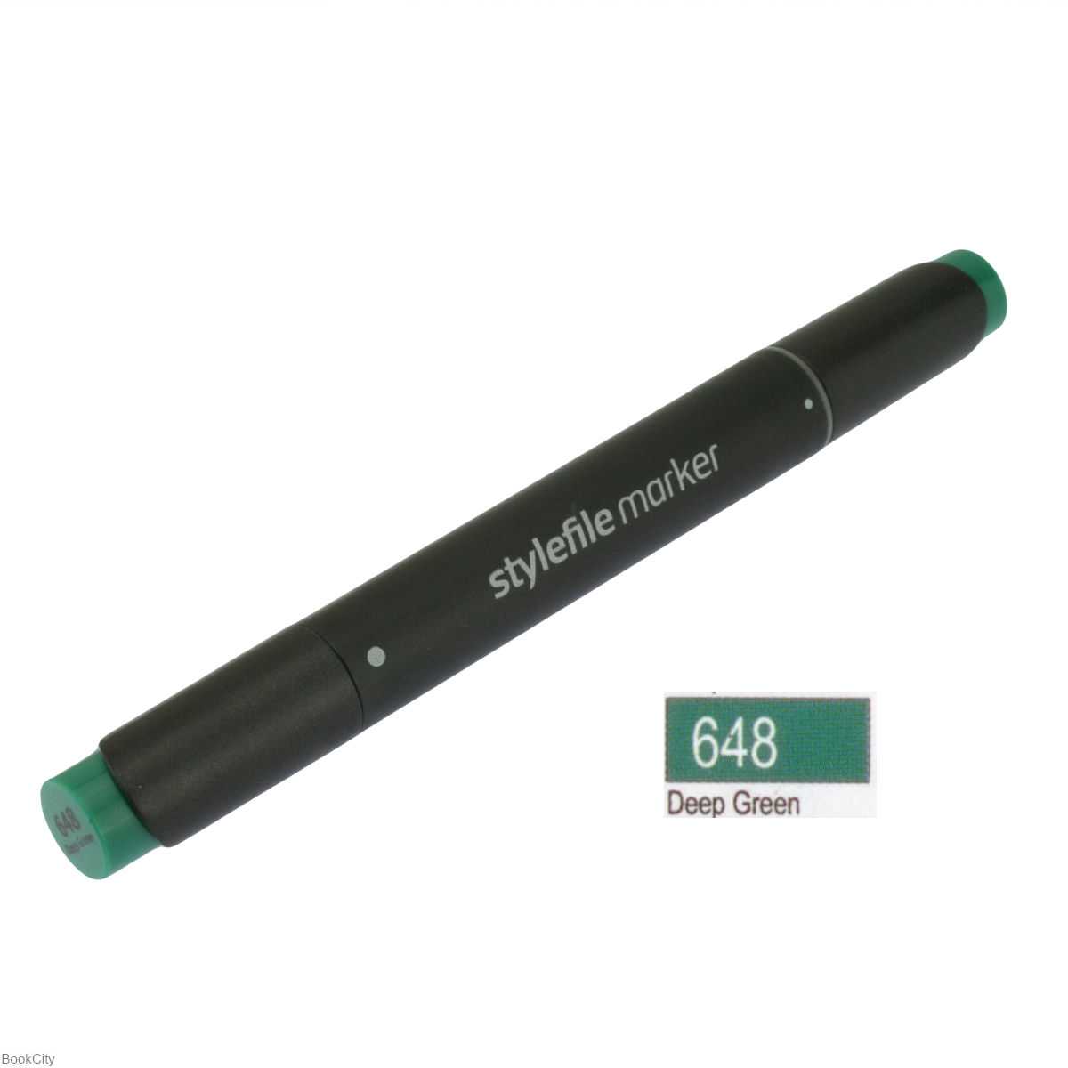 ماژیک طراحی 2 سر Quilo 648 Deep Green
