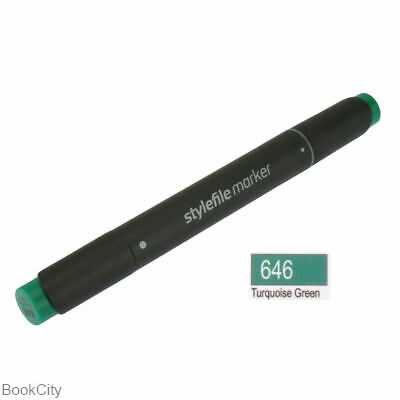 ماژیک طراحی 2 سر Quilo 646 Turquoise Green