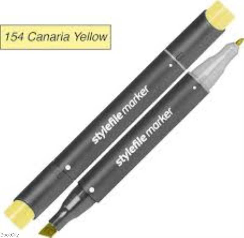 ماژیک طراحی 2 سر Quilo 154 Canarica Yellow