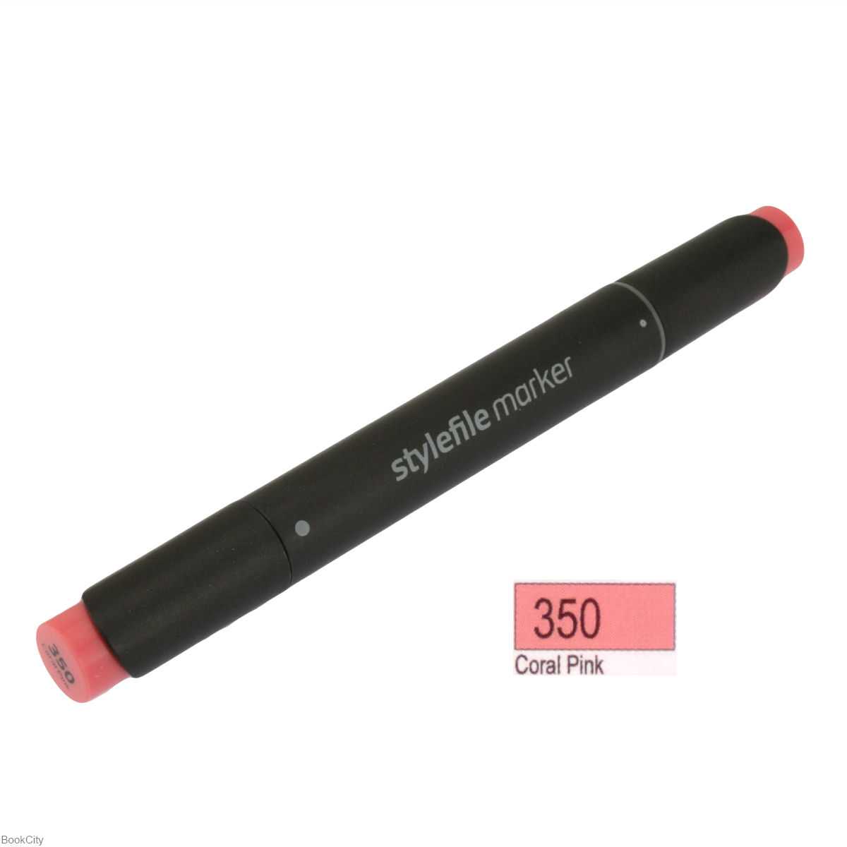 ماژیک طراحی 2 سر Quilo 350 Coral Pink