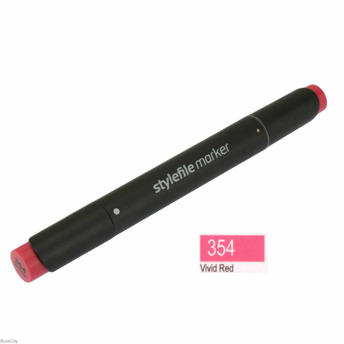 ماژیک طراحی 2 سر Quilo 354 Vivid Red