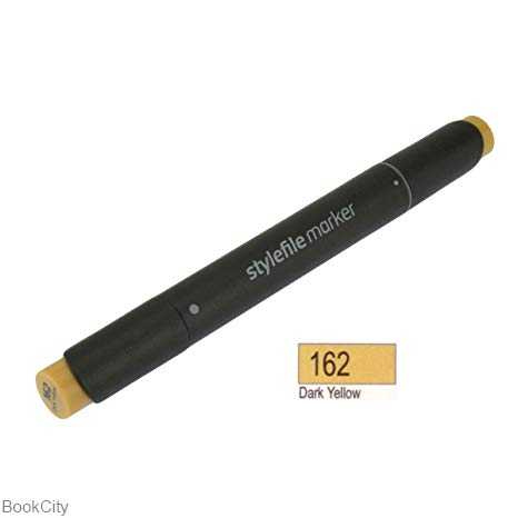 ماژیک طراحی 2 سر Quilo 162 Dark Yellow