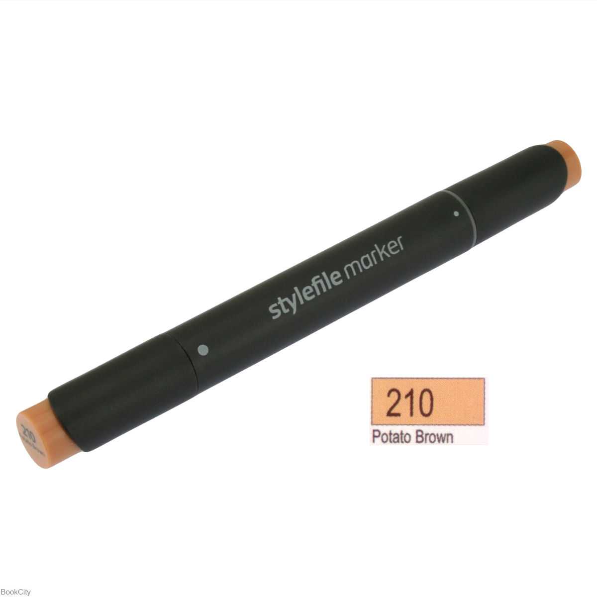 ماژیک طراحی 2 سر Quilo 210 Potato Brown