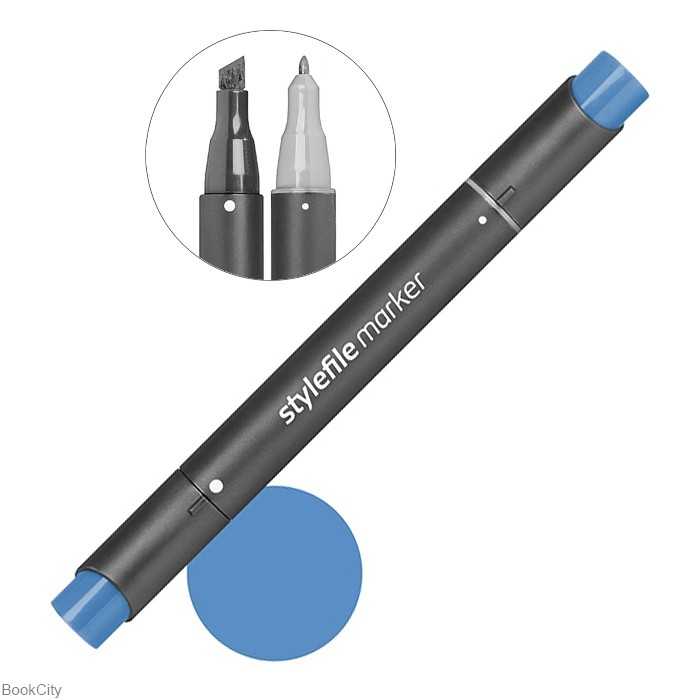ماژیک طراحی 2 سر Quilo 550 Brilliant Blue