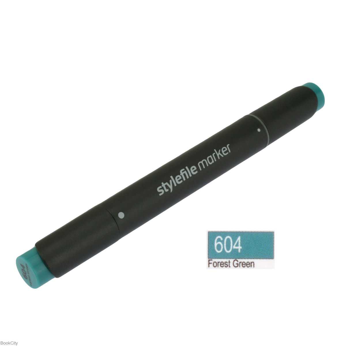 ماژیک طراحی 2 سر Quilo 604 Forest Green
