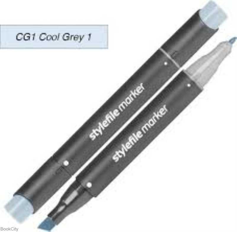 ماژیک طراحی 2 سر Quilo CG1 Cool Grey 1
