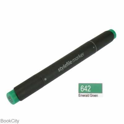 ماژیک طراحی 2 سر Quilo 642 Emerald Green