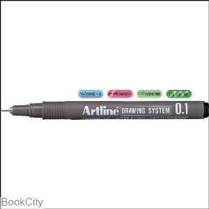 روان‌نویس راپید مشکی Artline EK-231 0.1mm