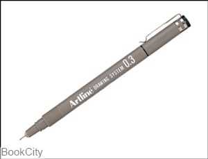 روان‌نویس راپید مشکی Artline EK-233 0.3mm
